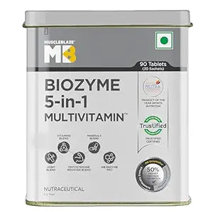 MuscleBlaze Biozyme 5 in 1 Multivitamin, 90 tablet(s)