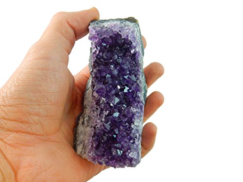 Beverly Oaks A‐Grade Raw Amethyst Crystal from Uruguay ~ Gorgeous Deep Purple Natural Amethyst Stone (Approx. 300g-600g)