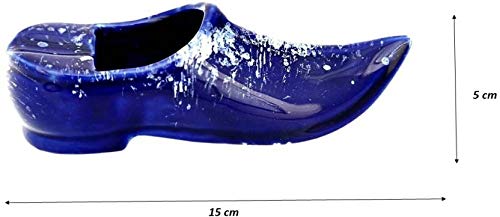 YOUR LOCAL STORE_Attractive Shoe Ashtray Blue Ceramic Ashtray (Pack of 1) use for extinguish Cigarettes