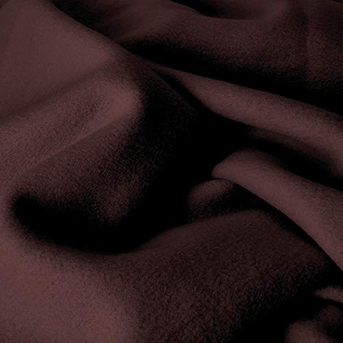 N G PRODUCTS® Fleece Polar Single Bed Ac Blanket / Bedsheet for All Season, Color- Brown (228 x 152 cm)