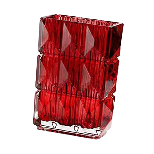 CLUB BOLLYWOOD® Glass Vase for Hydroponic Plant Bud Vase Holiday Plants Terrarium Flower Pot Red 18cm| Home & Garden | Home D?©cor | Vases | Vases