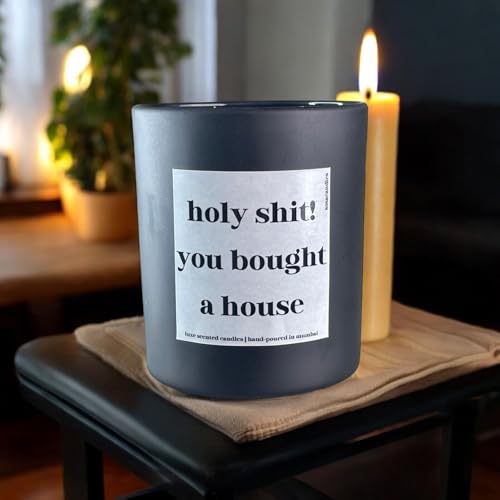 "You Bought a New House" Scented Candle – Perfect Housewarming Gift and Home Décor | New Home Gift Items | New Home Decoration Items | New home gift items | Scented Candles Gift Set