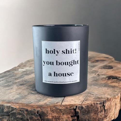 "You Bought a New House" Scented Candle – Perfect Housewarming Gift and Home Décor | New Home Gift Items | New Home Decoration Items | New home gift items | Scented Candles Gift Set