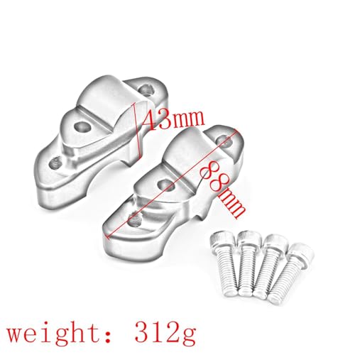 Enakshi (LABEL) Creations Motorcycle Handlebar Risers Sturdy GSX S 1000 F 2015-2024Ebay Motors|Parts & Accessories|Motorcycle Parts|Handlebars Grips & Levers|Risers