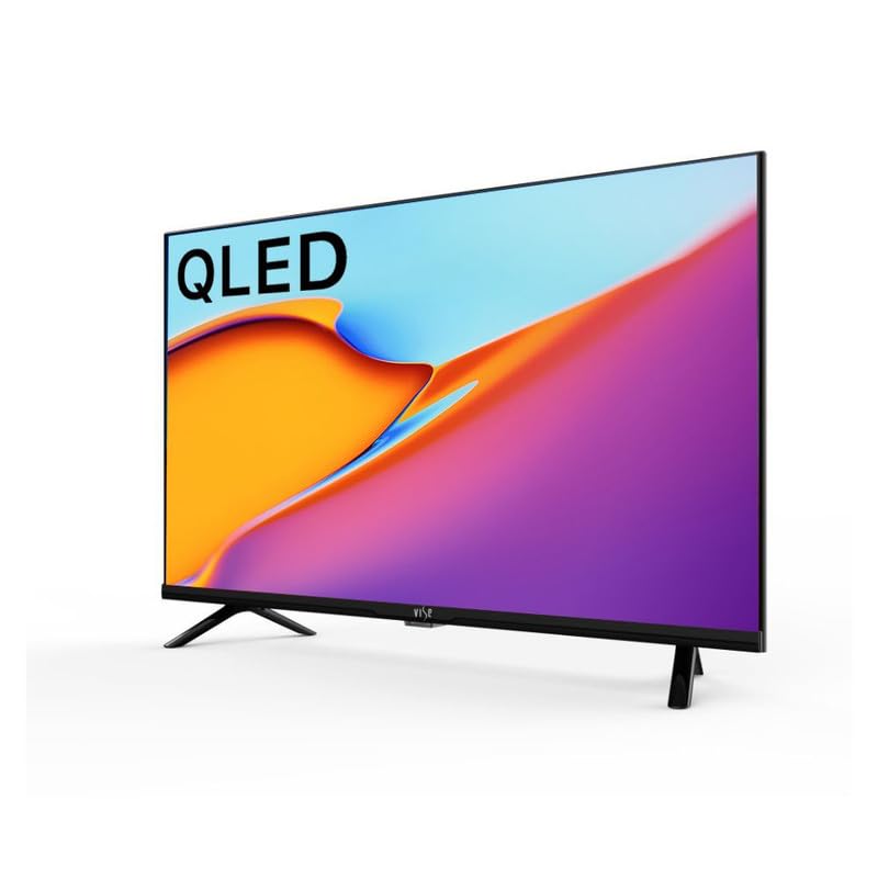 VISE (by Vijay Sales 80 cm (32 inches) HD Ready QLED TV with Dolby Audio and Built in Wi-Fi VS32QWA2B (2023 Model Edition)