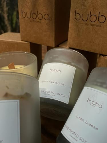 bubba by Tanisha Soy Wax Candle (Exotic Vanilla Beans)