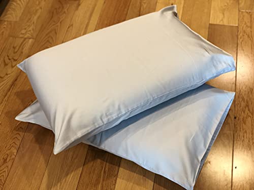 American Pillowcase Cotton 300 TC Fitted Bedsheet (King_Blue)