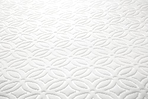 Energrest Organic Rest Bounce - High Resilience Foam Orthopaedic Mattress with 2" of 7 Zone Pure Organic Latex - 75x66x8 Inches (Queen size)