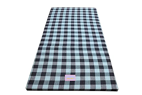 CHILLI BILLI Reversible Foldable EPE Foam Single 3 Fold Bed Mattress (Medium Soft, 72 x 47 x 2 Inch 2 inch) (6X4 FT)