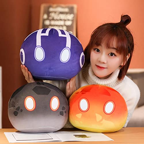 CALANDIS® 11.8 Inch Slime Doll Cushion Cute Cartoon Leaning On Car for Gamer and Kid Thunder Slime 10Cm