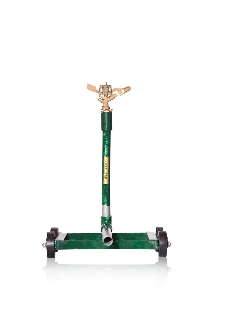 Fieldstar Impulse Brass Heavy Sprinkler with 4 Wheel Stand