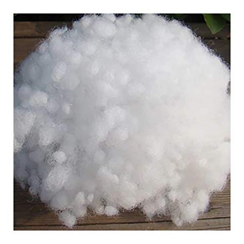 Livasto Polyester Cotton Blend Stuffing Fiber Filling Material Pillows - White (150gm)