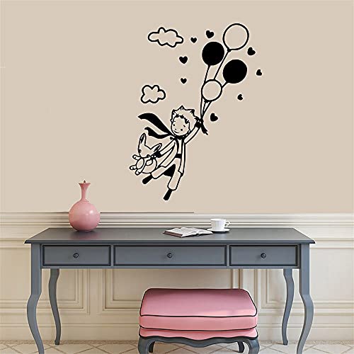 GADGETS WRAP Wall Decal Vinyl Sticker Wall Decoration - Plane Sticker Little Prince Art Sticker Waterproof Wall Sticker