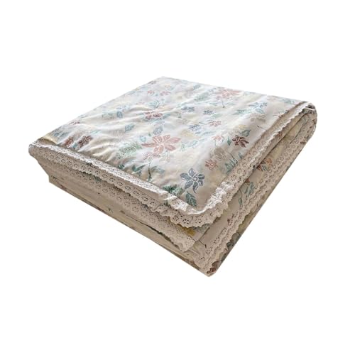 THE STYLE SUTRA® Summer Cooling Quilt Gift Versatile Cotton Quilt for Farmhouse Adult Style C