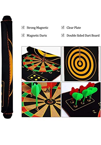 Bommi Crafts Foldable Magnetic Dartboard