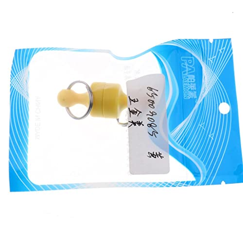 Wholesalestuff Fly Fishing Landing Trout Net Magnetic Release Holder Magnet Clip Yellow