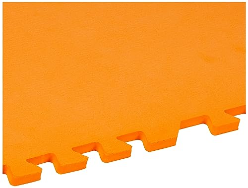 Amazon Brand - Solimo Interlocking Mat, Set of 4 Pieces, 1 cm Thickness