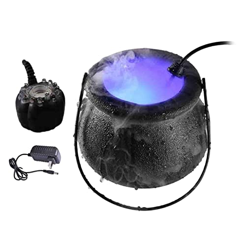 ATORSE® Mist Maker Fogger Fog Mister 12 Led Lights Party Aquarium Water Fountain