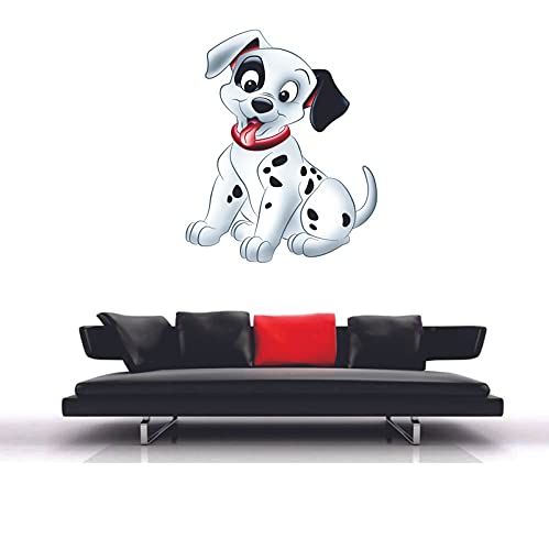 Sticker Cart™ Pongo Dog Wall Sticker for Living Room, Bed Room, Kide Room