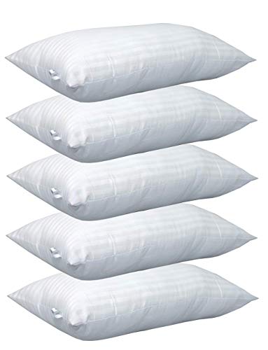 Microfiber Bed sleeping pillow set of 5 pcs (17 X 27)