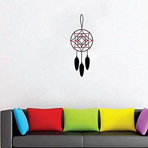 VVWV Dream Catcher Wall Stickers for Living Kids Girls Boys Bedroom Home & Kitchen Hall Wall Vinyl Decor L x H 30 x 70 Cms