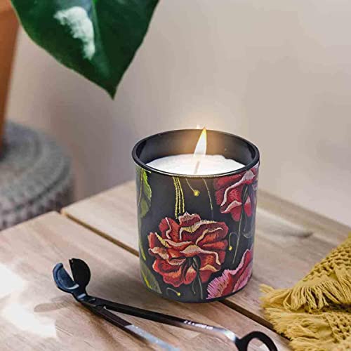 Soy Wax Scented Candle in Glass Jar for Home Fragrance and Home Decoration (40H Burn Time) (AXW3006)