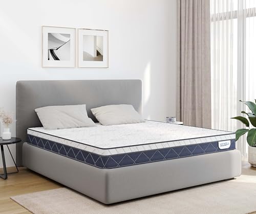 MXWELL Orthopedic Euro Luxury 8 inch Single High Density (HD) Foam Mattress (L x W: 78 inch x 35 inch)