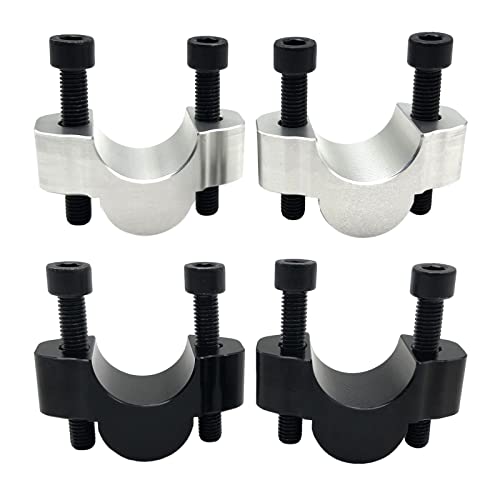 CALANDIS™ 2 Pieces Handlebar Risers 3/4" Handle Bar Riser for Tenere700 2019-2023 Black | Risers | Handlebars, Grips Levers | Motorcycle Parts