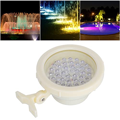 Set of 2 Excluzo LED Fountain Lamp, 220V Underwater Lamp Reliable for Fountain Landscape