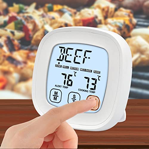 Ubersweet® Oven, Convenient Practical Adsorbable Magnet Digital LED Display Kitchen Multifunctional Use with Probe for Baking for Cooking for BBQ