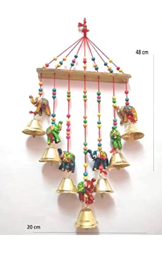 Wind Chimes with Elephant