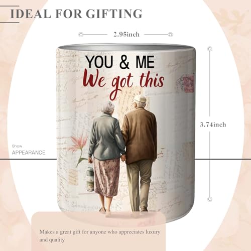 50th Anniversary Romantic Gifts for Him - I Love You Birthday Christmas Day Gifts for Husband from Wife, Wedding Gifts for Couples 2023, Lavender Candle 10oz