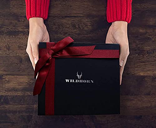 WildHorn Gift Hamper for Men I Leather Wallet, Keychain & Pen Combo Gift Set I Gift for Friend, Boyfriend,Husband,Father, Son etc