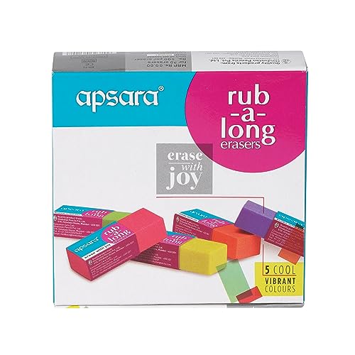 Apsara R-A-L Eraser Big - Pack of 20