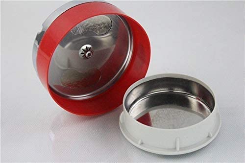 Ashtray - Plastic chrome Finish Stainless Steel Cigarette Ashtray Smoking for Home, Office and Car