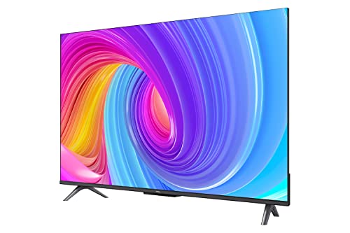 TCL 108 cm (43 inches) 4K Ultra HD Smart QLED Google TV 43T6G (Black)