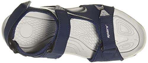 Sparx mens SS 453 | Latest, Daily Use, Stylish Floaters | Grey Sport Sandal - 8 UK (SS 453)