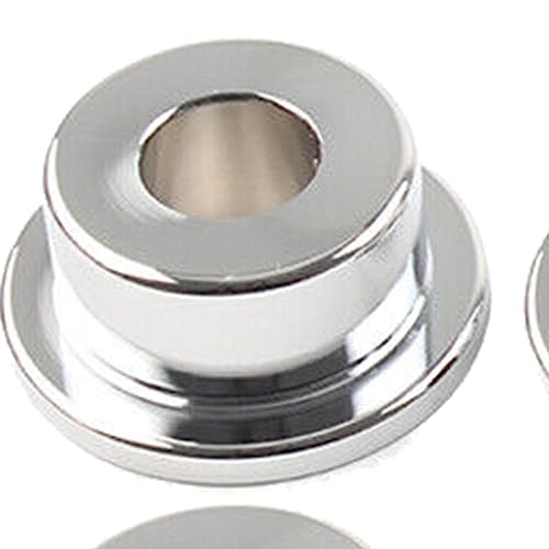 ATORSE 4Pcs Handlebar Riser Bushings Replaces Compatible with Harlay Sportster 1973-2017 Sliver | 4Motorcycle Handlebar Riser Bushings