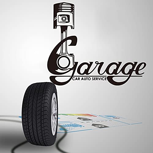 GADGETS WRAP Vinyl Decal Sticker Retro Garage Repair Piston (Item Finish Size : 70cm x 58cm)