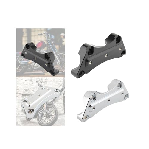CALANDIS™ Handlebar Riser Top Clamp Cover Motorbike Accessories for Cover Repair Black | Risers | Handlebars, Grips Levers | Motorcycle Parts