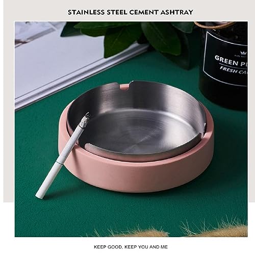 MYADDICTION Nordic Trend Personality Creative Home Large Stainless Steel Ashtray 1