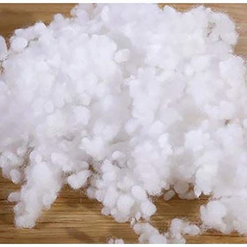 Livasto Polyester Cotton Blend Stuffing Fiber Filling Material Pillows White Colour (1kg=2X500gm)