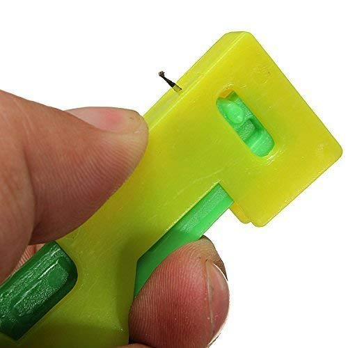 ExcitingDealz Set of 2 Multicolor Automatic Plastic Needle Threader Thread Guide Needle Device, for Household, A Must Have Product in Every Home