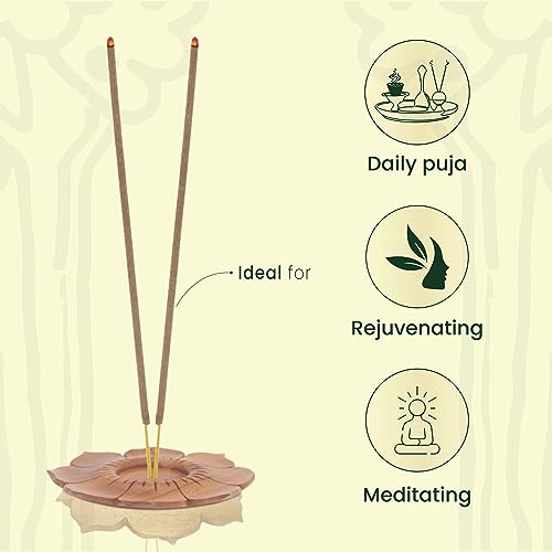 Cycle Pure Yagna Incense Sticks Pack of 3 (30 Masala Agarbatti sticks) || Sandal Floral Fragrance || Special Long lasting Agarbatti for Puja, Havan, Rituals