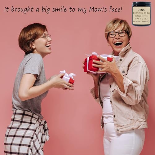 Arhalulu Funny Gifts for Mom from Daughter Son, Funny Candles for Women Gifts for Mother's Day, Unique Hilarious Gag Candle Gifts for Women