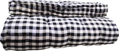 IMSMARTMART 5INCH 6x4 5 inch King Cotton MattressSoft Cotton Multicolor Mattress Gadda Single Bed Ideal Travel, Home, Dabha, Hotel, Marriage Hall (L x W: 72 inch x 48 inch