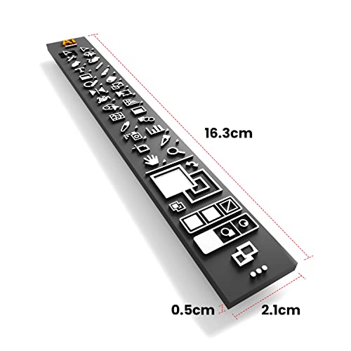 Vector Artist Designers Design Program Tool Bar as a Magnet Decoration