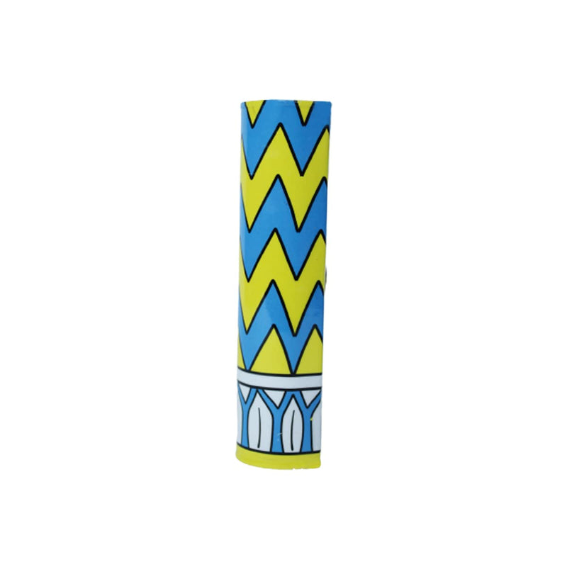 Wonderland Singel Piece Metal Fridge Magnet (Yellow & Blue)