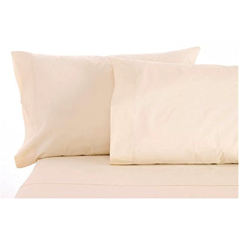 Sleep & Beyond 17-Inch Organic Cotton Sheet Set, King, Ivory