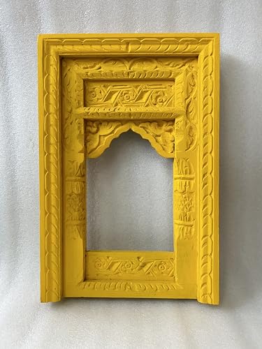 Wooden hand carved jharokha frame